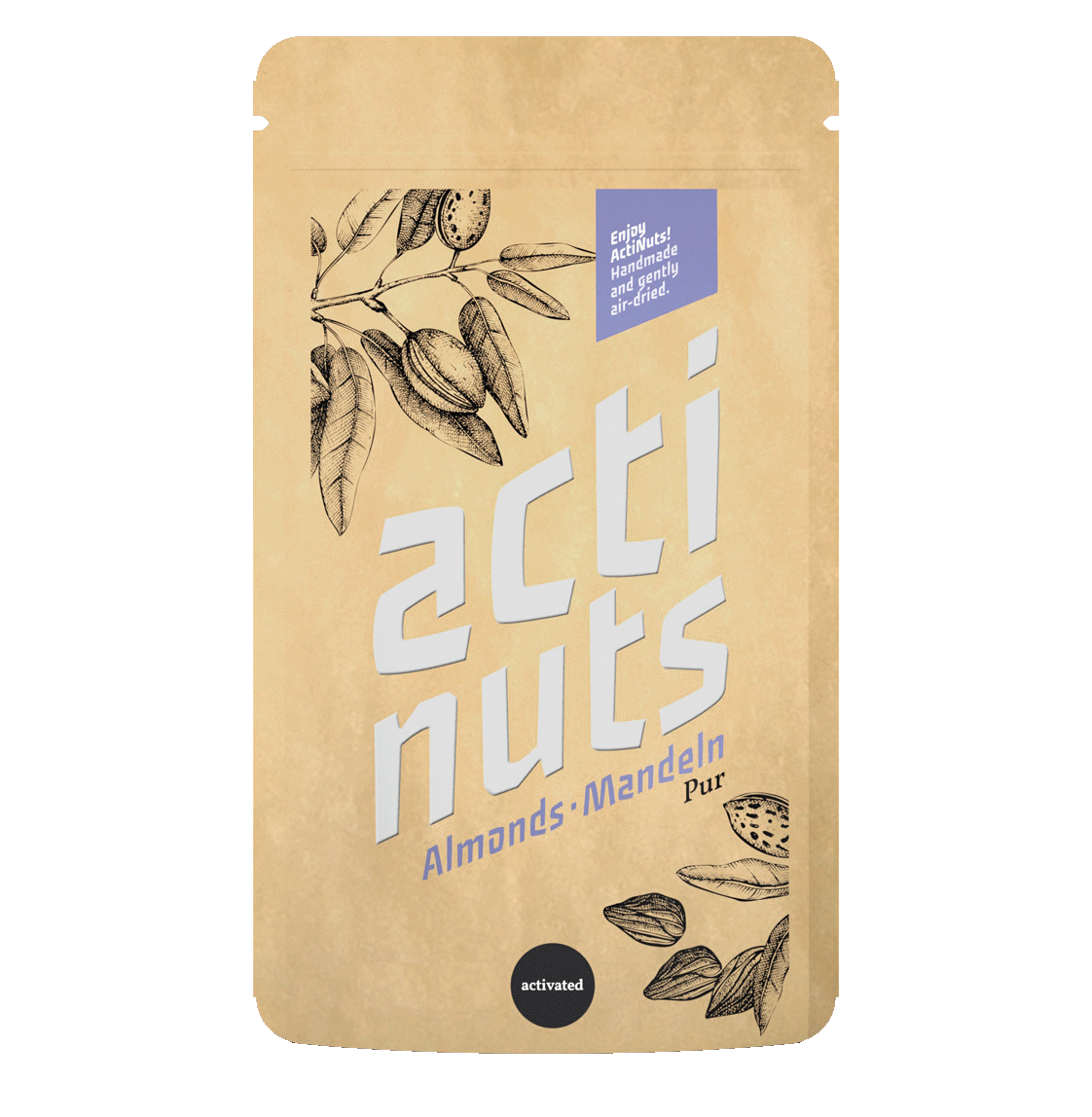 Organic Activated almond kernels