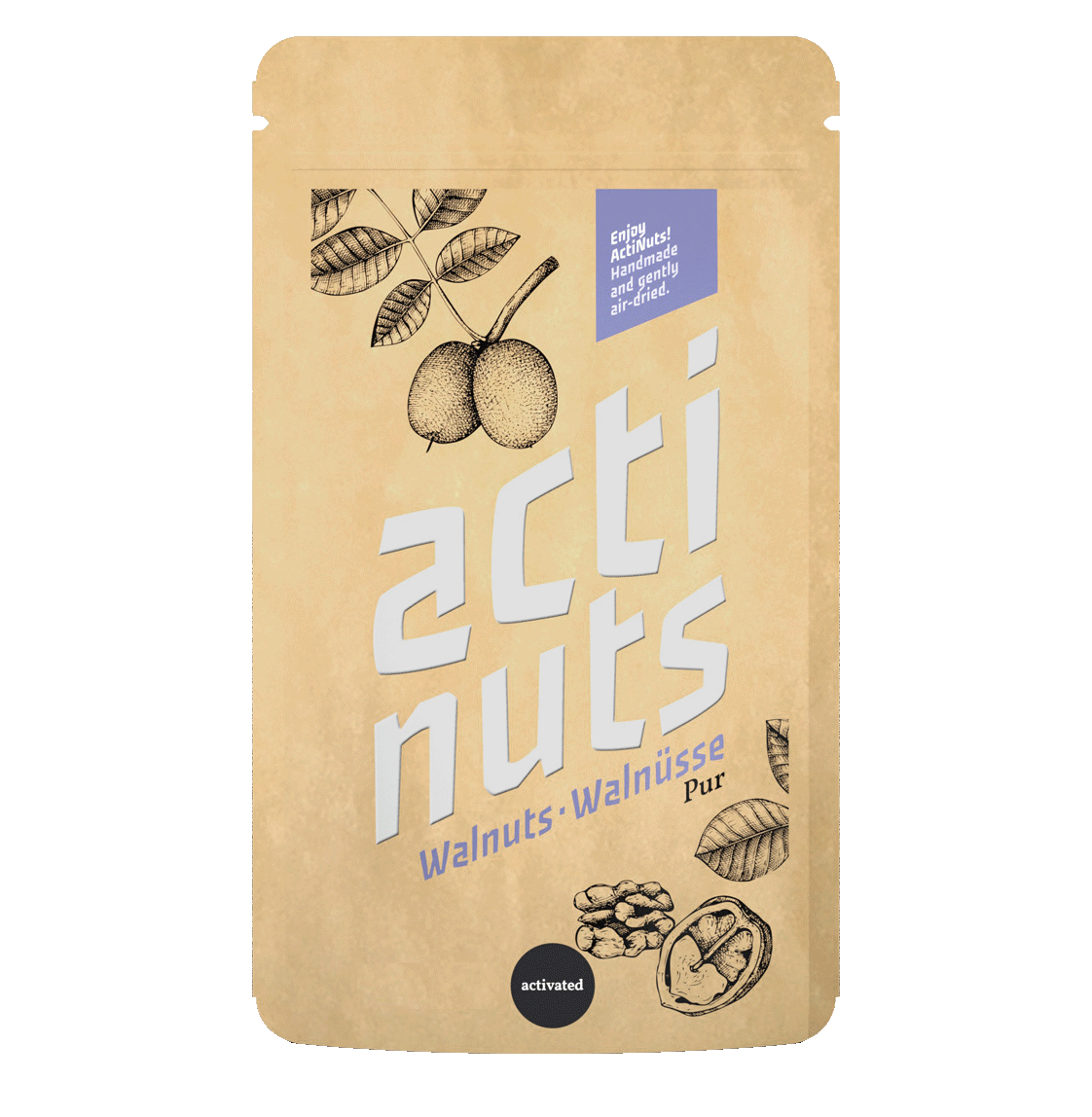 Organic Activated walnut kernels